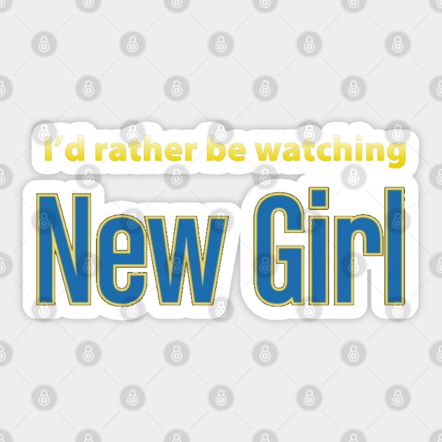 New Girl Sticker by marisaj4488